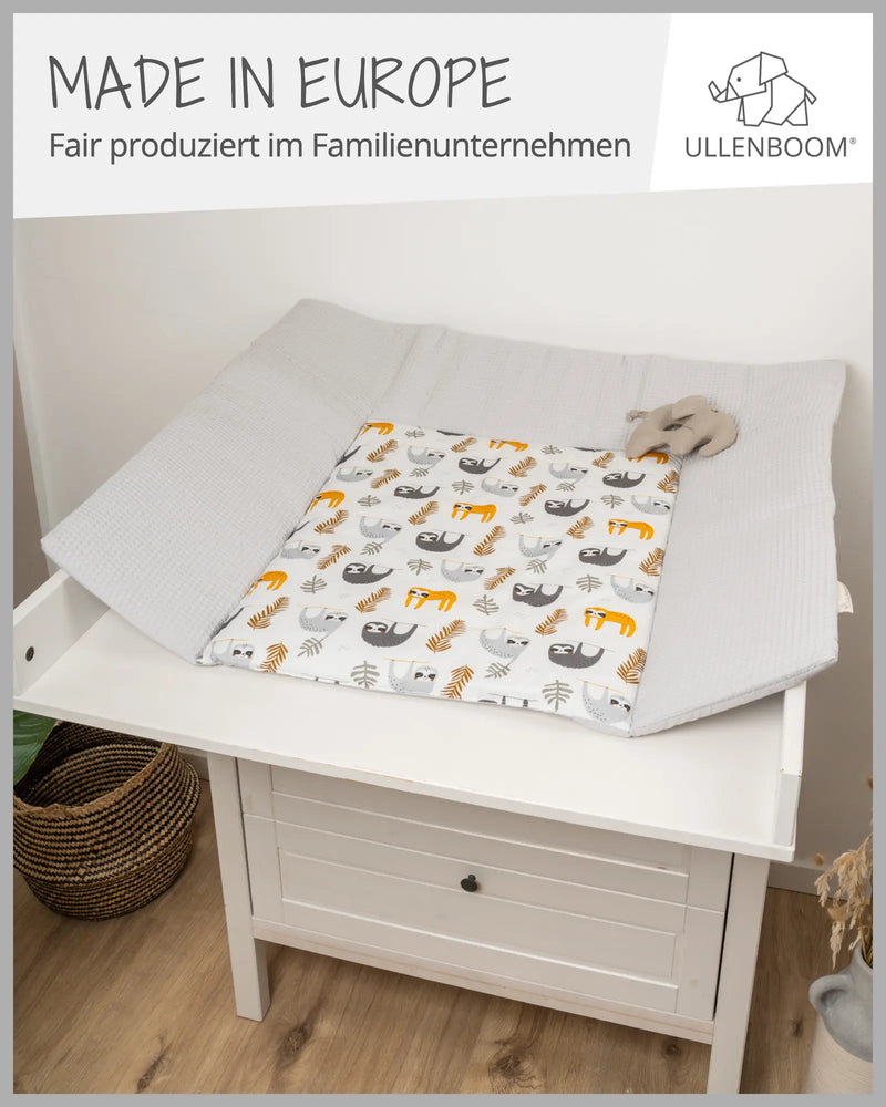 Wickelauflage GRAU FAULTIERE-ULLENBOOM Baby
