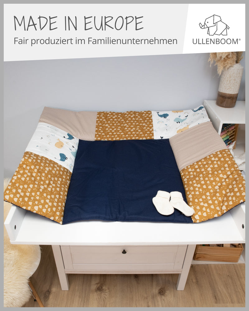 Wickelauflage Wale-ULLENBOOM Baby