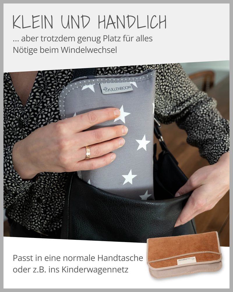 Windeltasche CORD CARAMEL-ULLENBOOM Baby