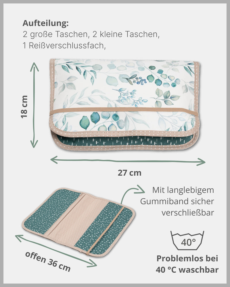 Windeltasche Eukalyptus-ULLENBOOM Baby