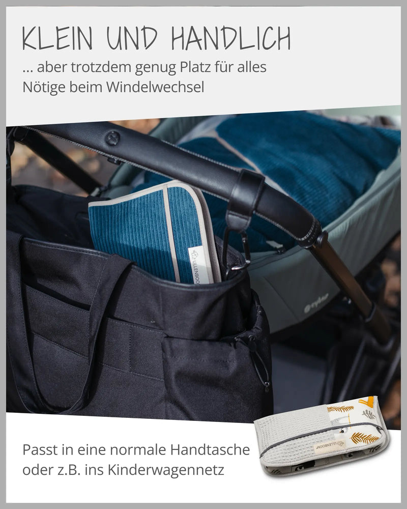 Windeltasche GRAU FAULTIERE-ULLENBOOM Baby