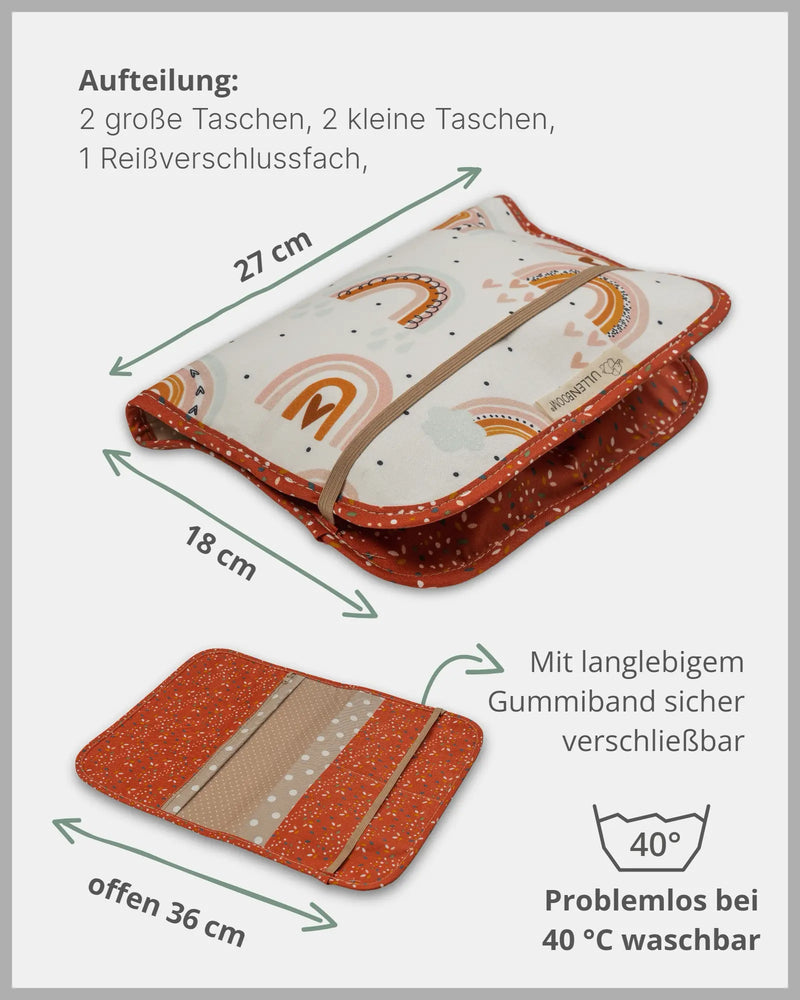 Windeltasche REGENBOGEN-ULLENBOOM Baby