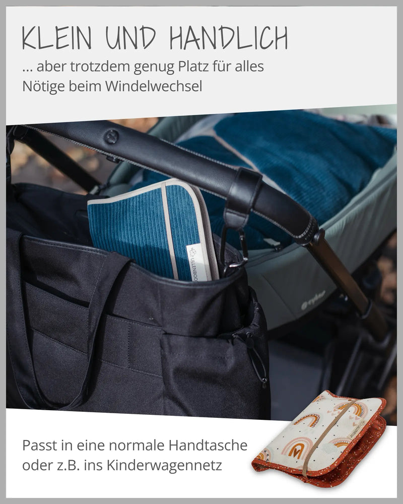 Windeltasche REGENBOGEN-ULLENBOOM Baby