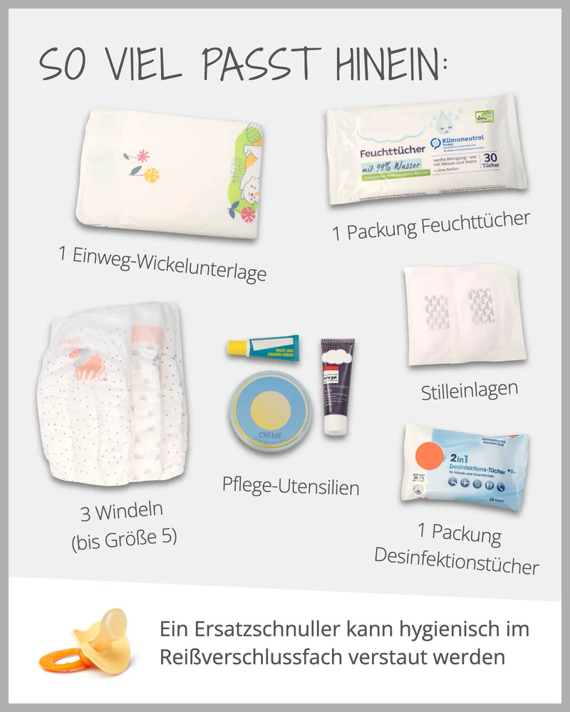 Windeltasche REGENBOGEN-ULLENBOOM Baby