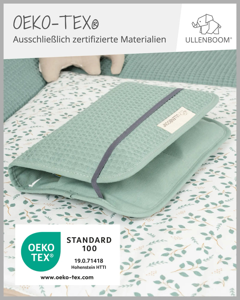 Windeltasche Waffelpiqué SALBEIGRÜN-ULLENBOOM Baby
