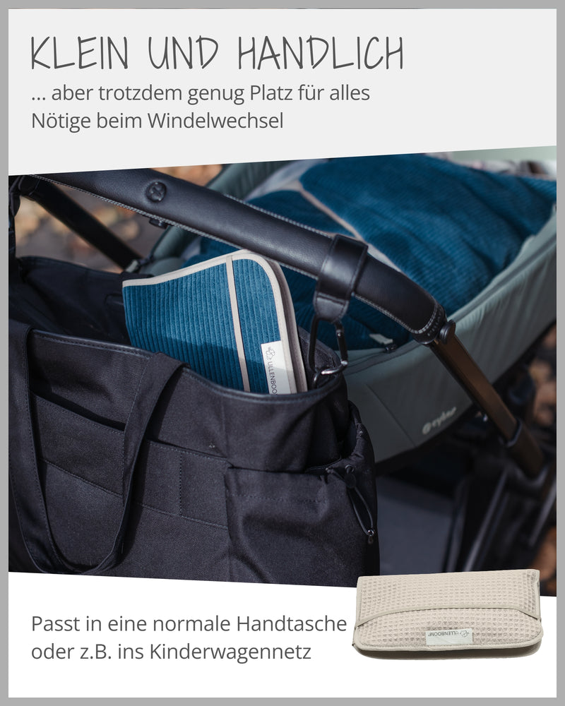 Windeltasche Waffelpiqué SAND-ULLENBOOM Baby