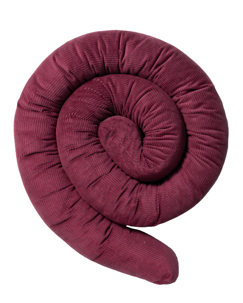 Baby Bettschlange CORD BERRY-Baby Bettschlange CORD BERRY | ULLENBOOM®-ULLENBOOM Baby