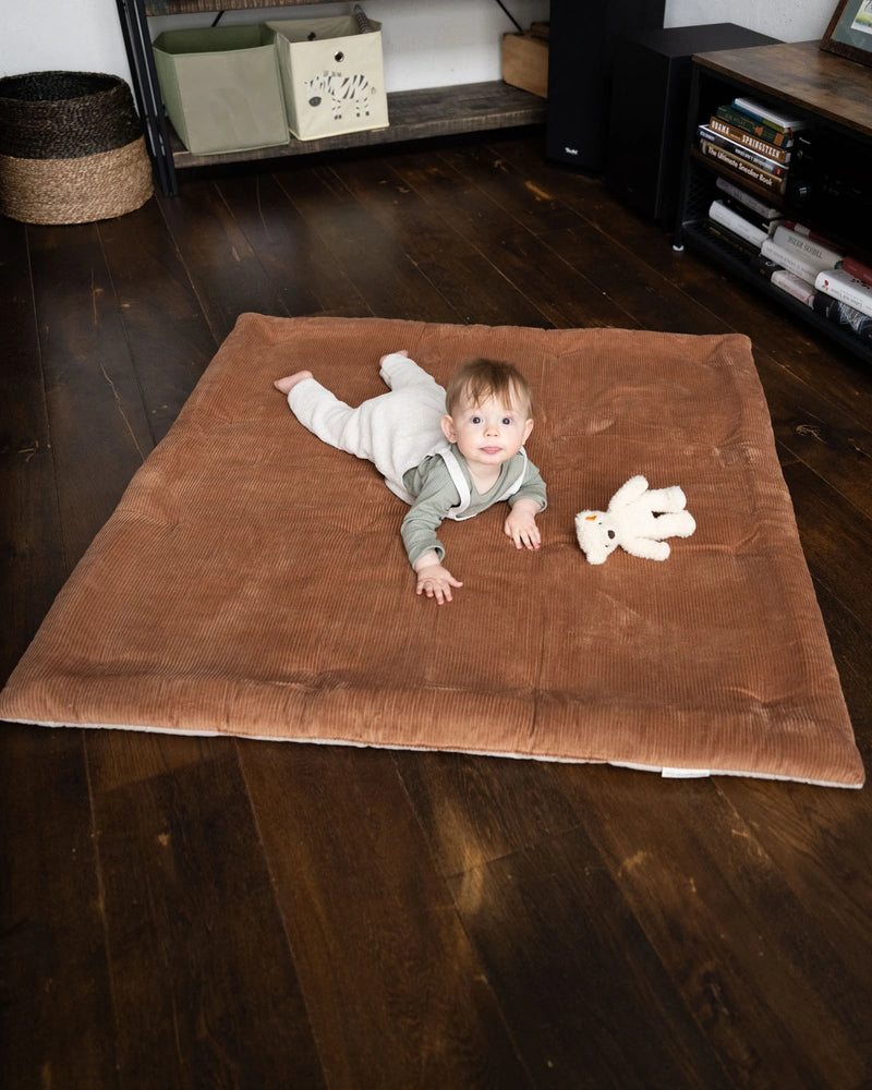 Krabbeldecke CORD CARAMEL-ULLENBOOM Baby