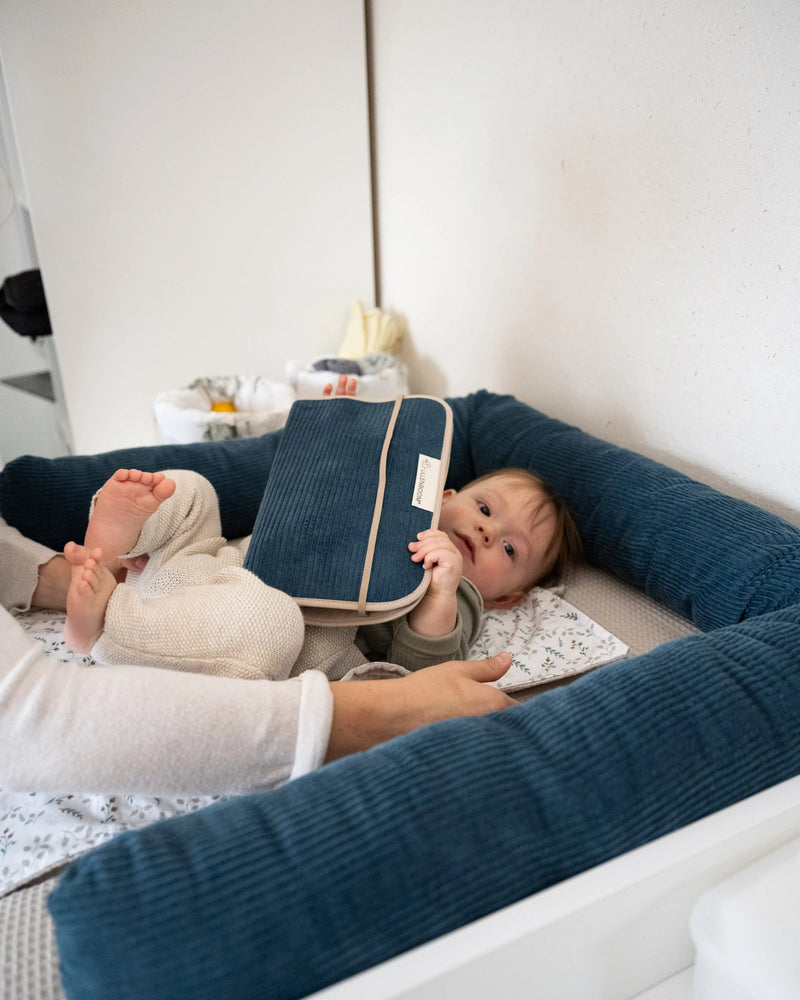 Baby Bettschlange CORD PETROL-ULLENBOOM Baby