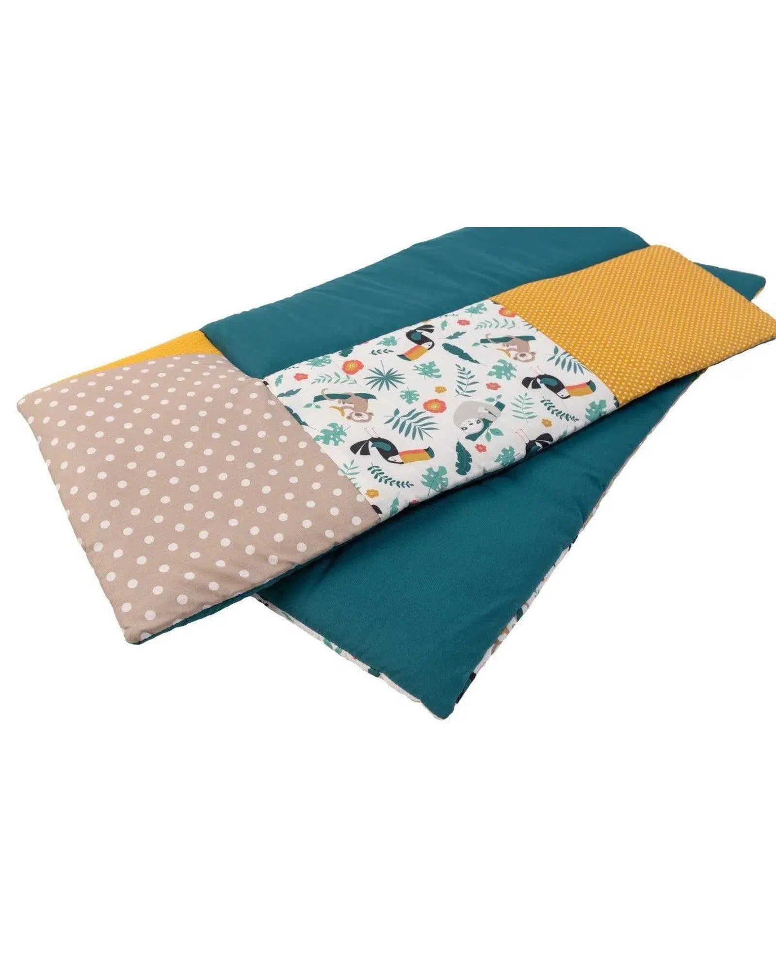 Wickelauflage Patchwork DSCHUNGEL-ULLENBOOM-75 x 85 cm-ULLENBOOM Baby