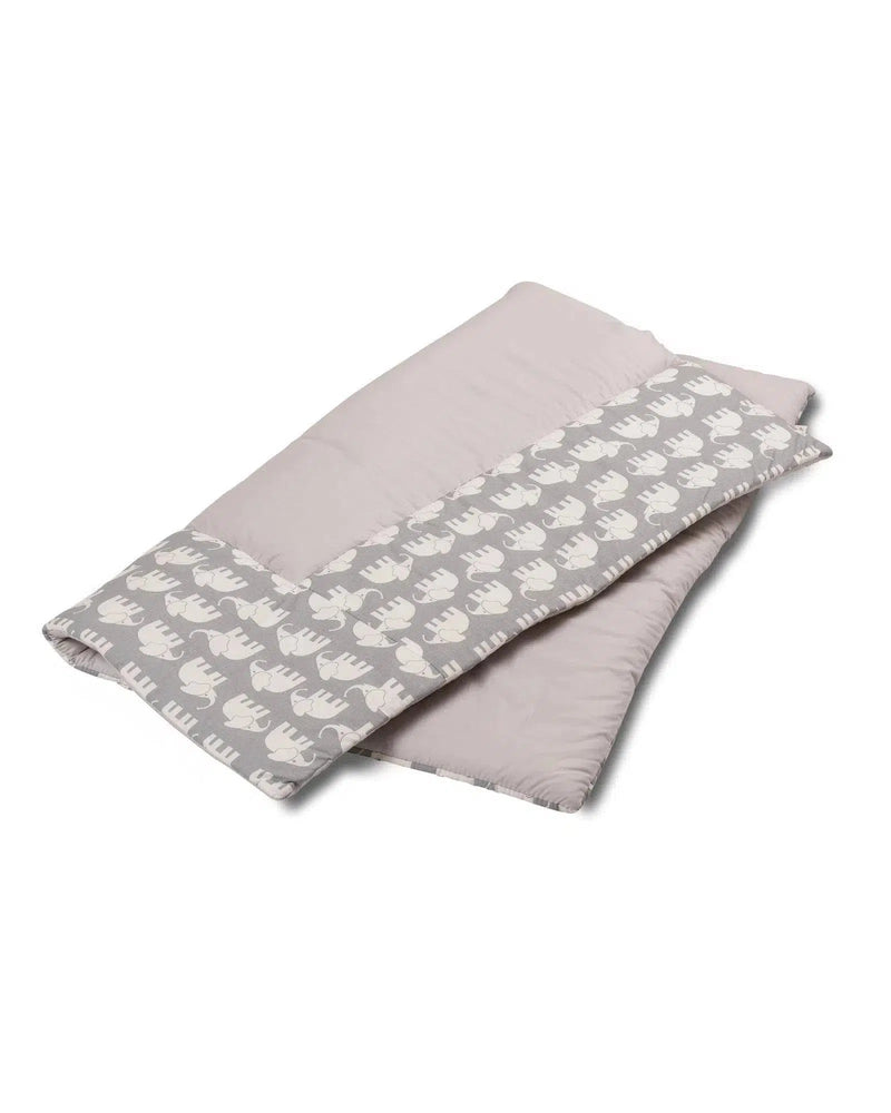 Wickelauflage Patchwork GRAU ELEFANT-ULLENBOOM-75 x 85 cm-ULLENBOOM Baby