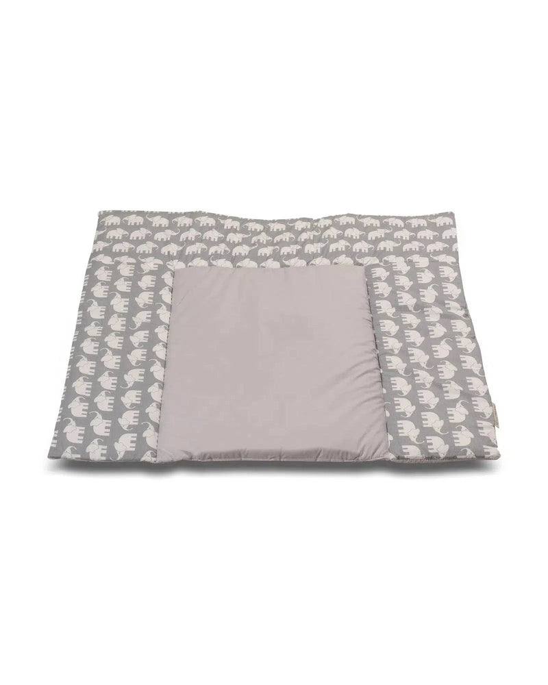 Wickelauflage Patchwork GRAU ELEFANT-ULLENBOOM-75 x 85 cm-ULLENBOOM Baby