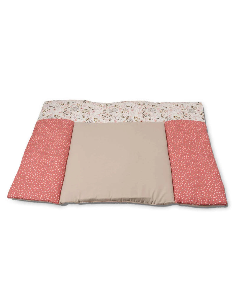 Wickelauflage Patchwork ROSA BLÜTEN-ULLENBOOM-75 x 85 cm-ULLENBOOM Baby