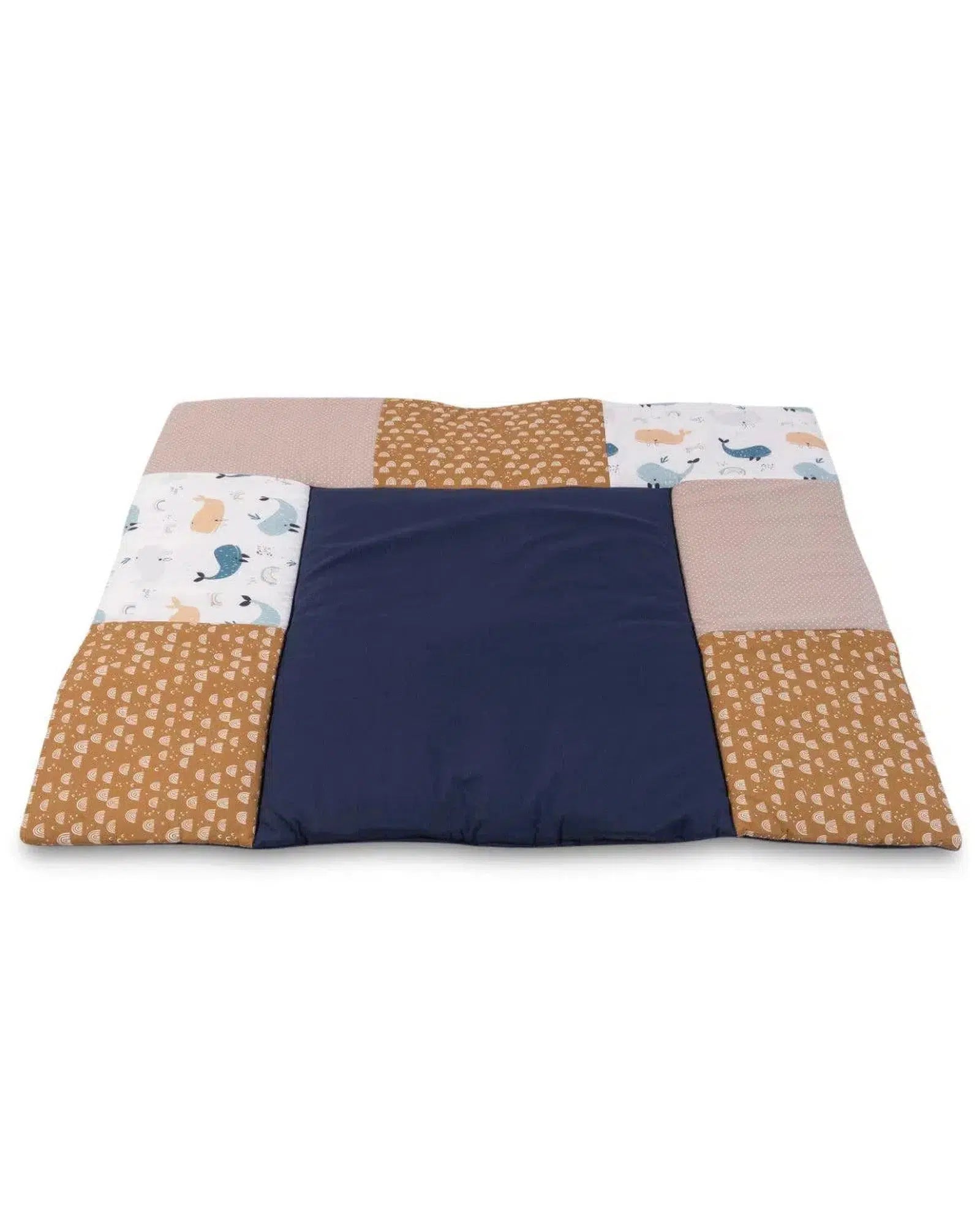 Wickelauflage Patchwork WALE-ULLENBOOM-75 x 85 cm-ULLENBOOM Baby