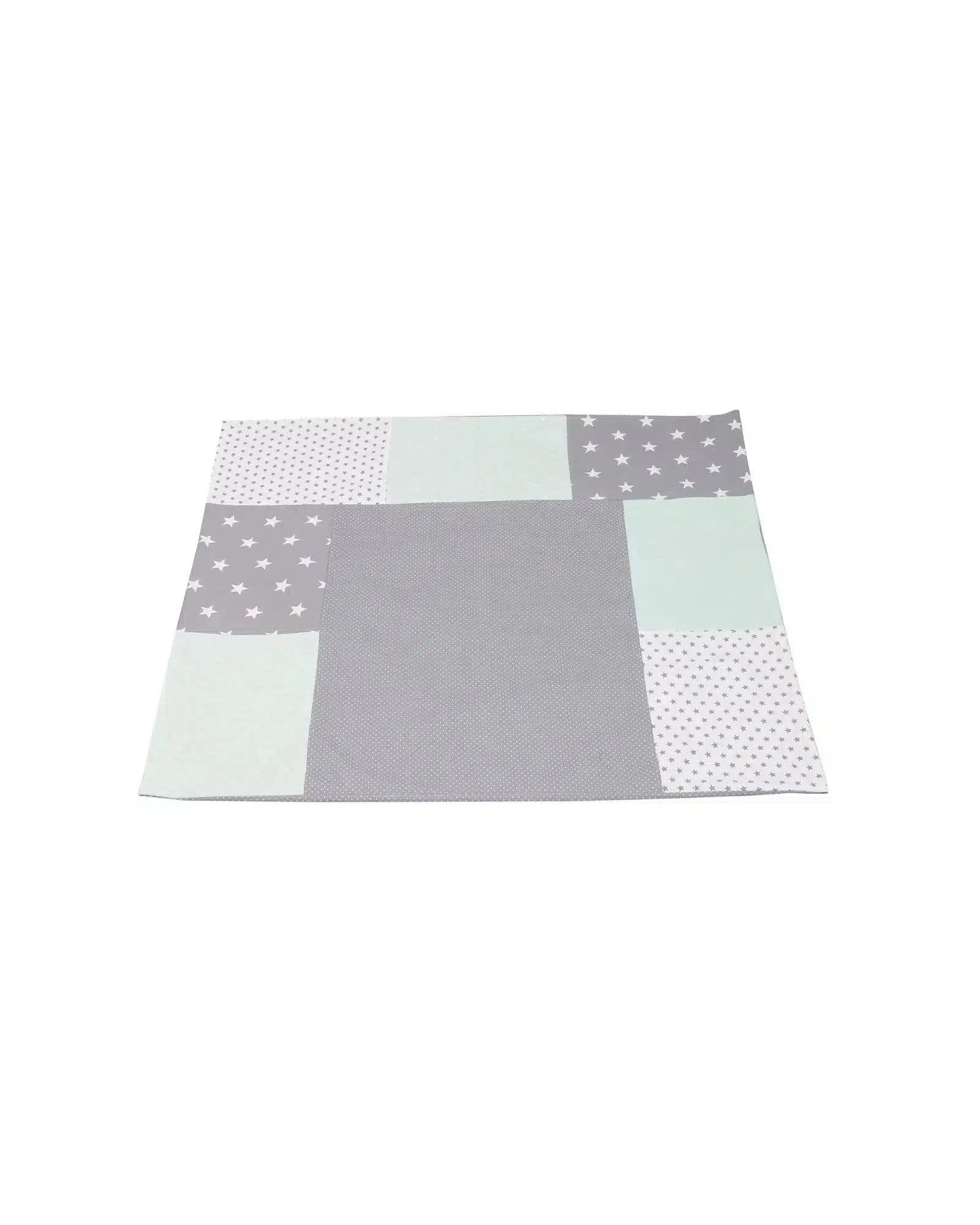 Wickelauflagen-Bezug MINT GRAU-ULLENBOOM Baby-75 x 85 cm-ULLENBOOM Baby