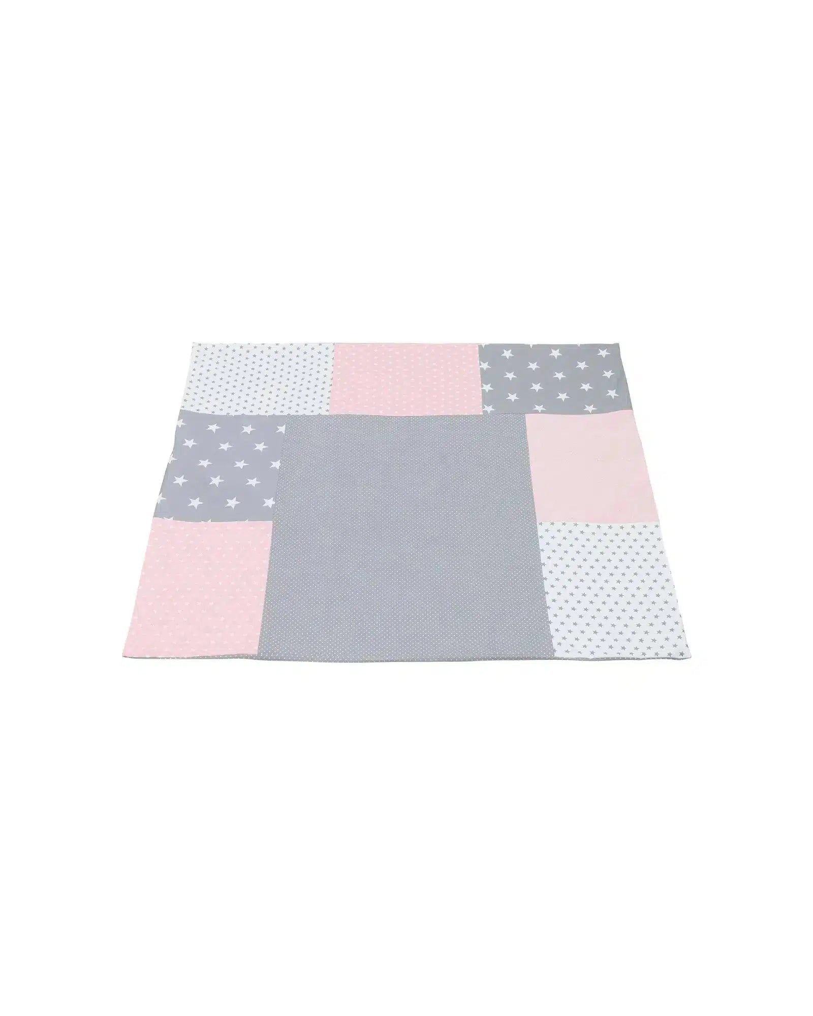 Wickelauflagen-Bezug ROSA GRAU-ULLENBOOM Baby-75 x 85 cm-ULLENBOOM Baby