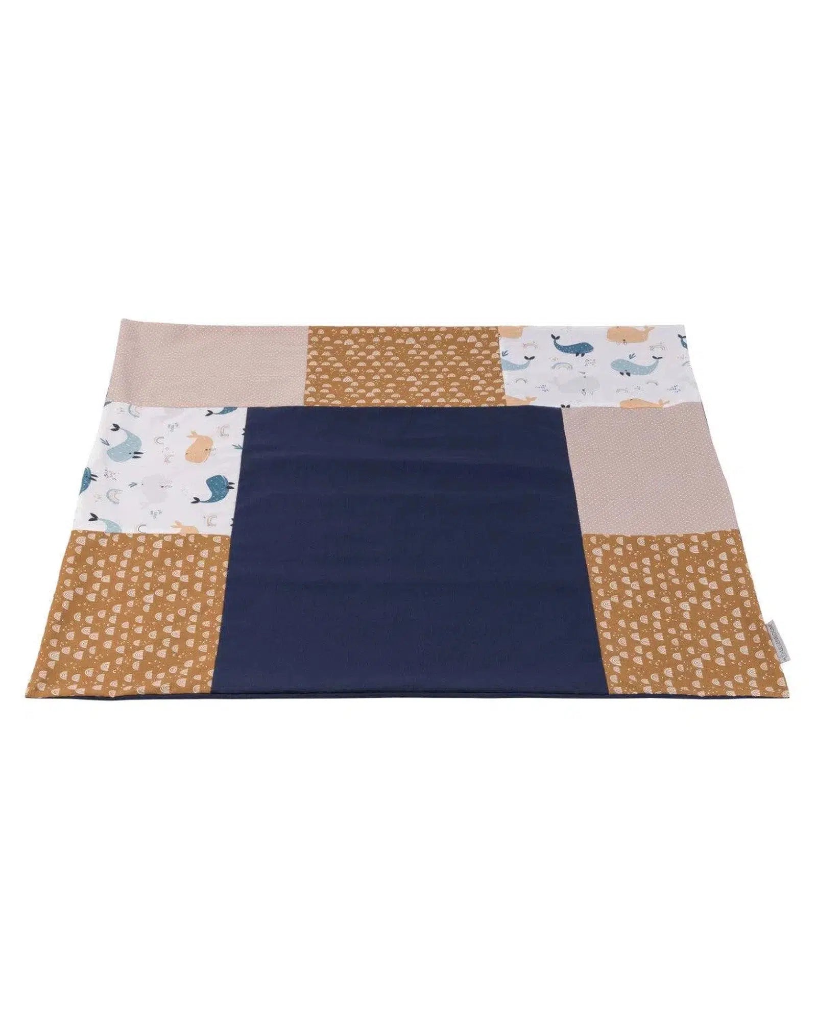 Wickelauflagen-Bezug Patchwork WALE-ULLENBOOM-75 x 85 cm-ULLENBOOM Baby