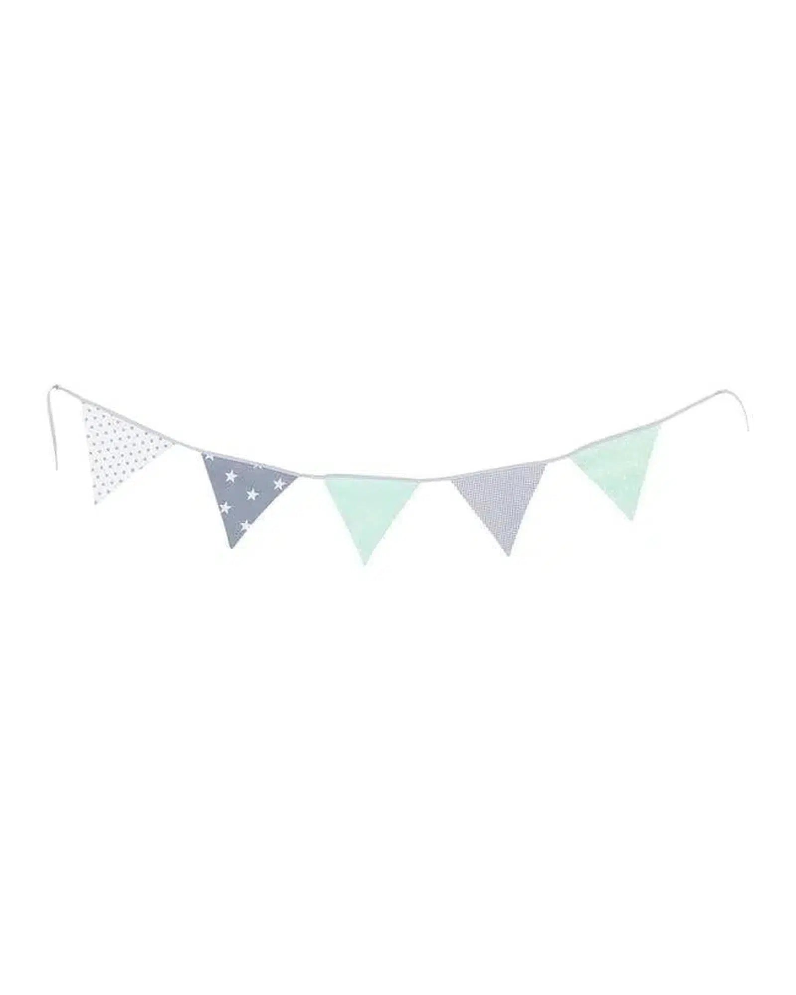 Wimpelkette MINT GRAU-ULLENBOOM-ULLENBOOM Baby